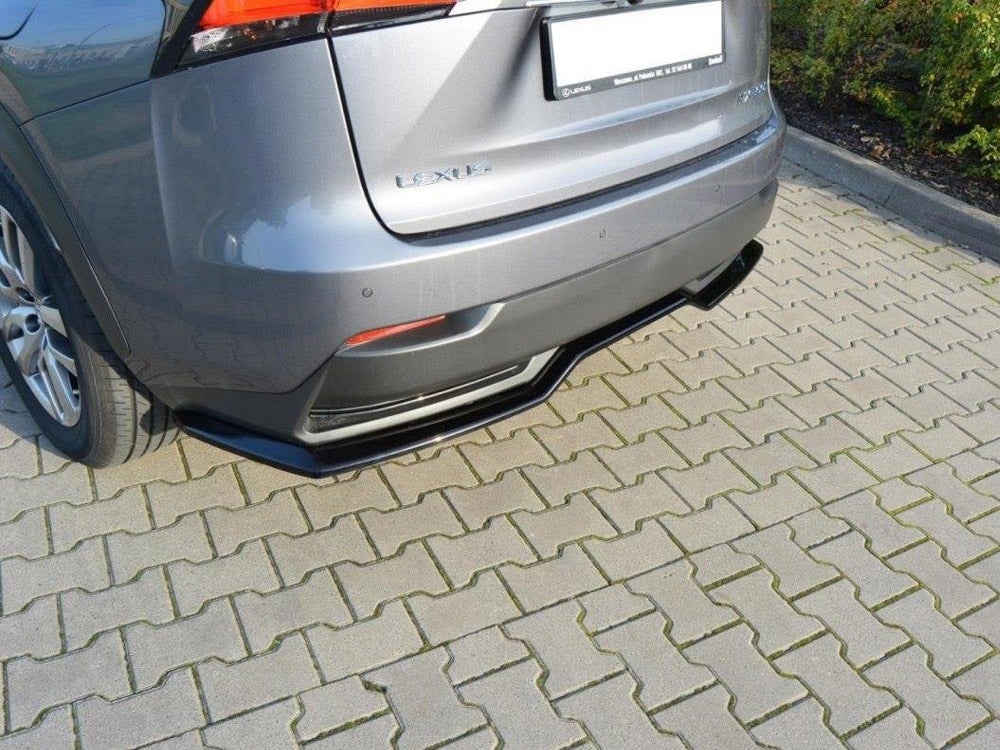 Maxton Design Central Rear Splitter Lexus NX Mk1 H - LE-NX-1-H-RD1G - Image 3