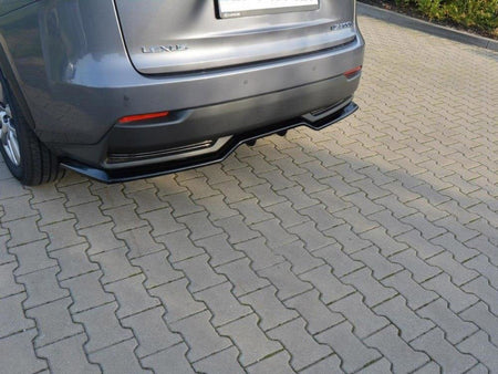 Maxton Design Rear Splitter (Vertical Bars) Lexus NX Mk1 H - LE-NX-1-H-RD1+RD2G - Image 4