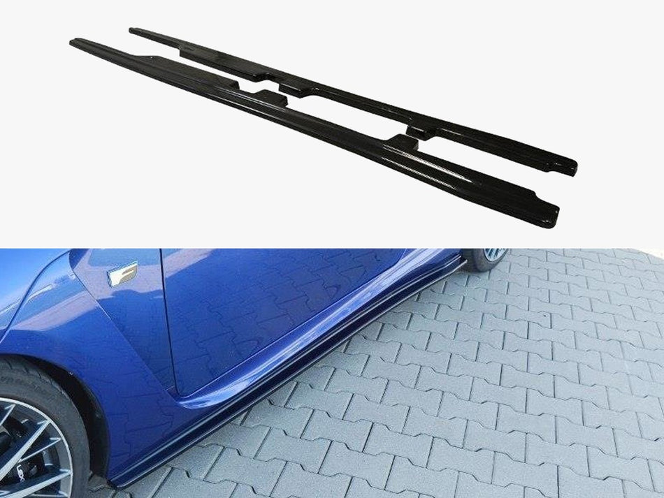 Maxton Design Side Skirts Diffusers Lexus RC F (2014-2019) - LE-RCF-1-SD1G - Image 1