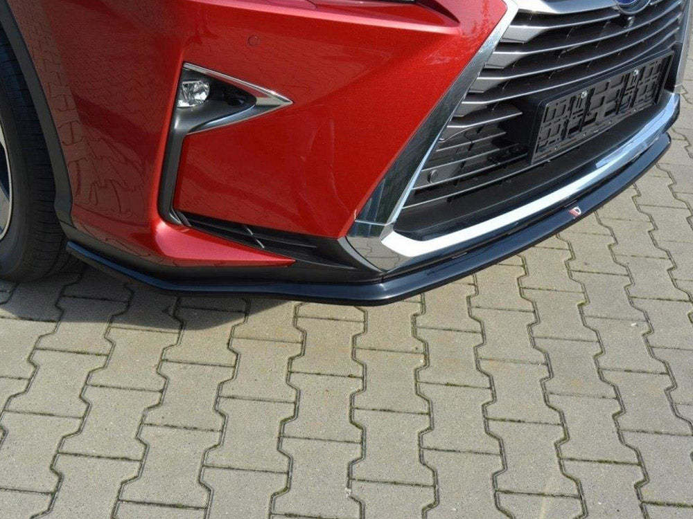 Maxton Design Front Splitter V.1 Lexus RX MK4 - Carbon Look - LE-RX-4-FD1C - Image 4