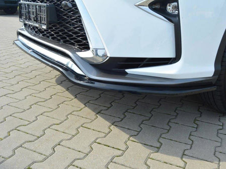 Front Splitter V.1 Lexus RX MK4 F-sport - Carbon Look