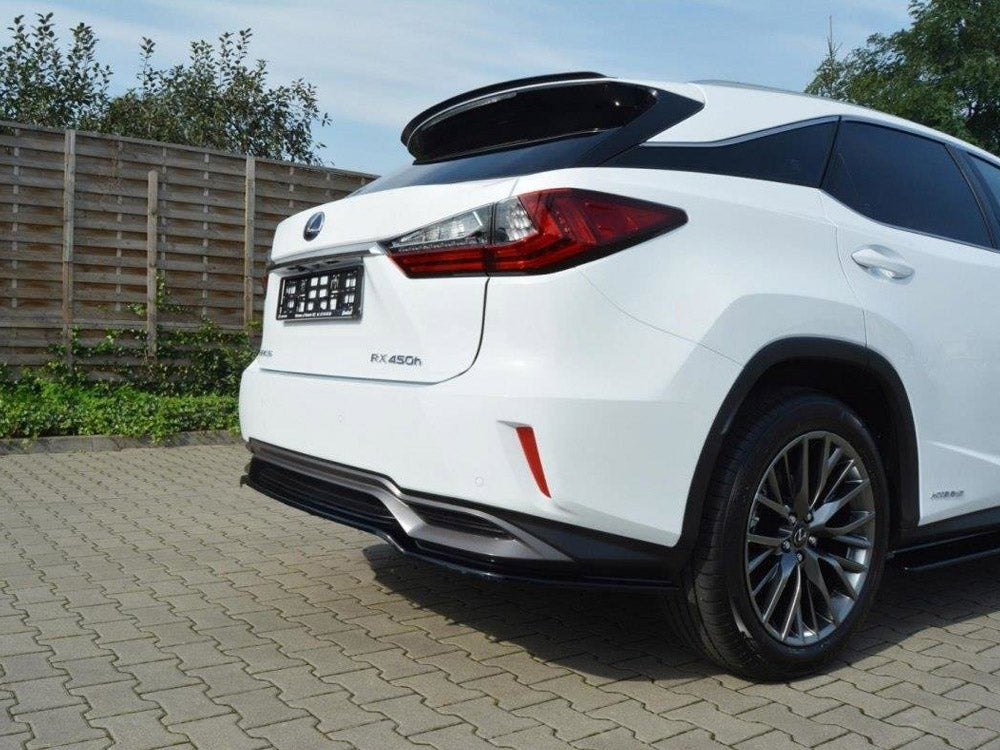 Maxton Design Central Rear Splitter Lexus RX Mk4 H - LE-RX-4-H-RD1G - Image 3