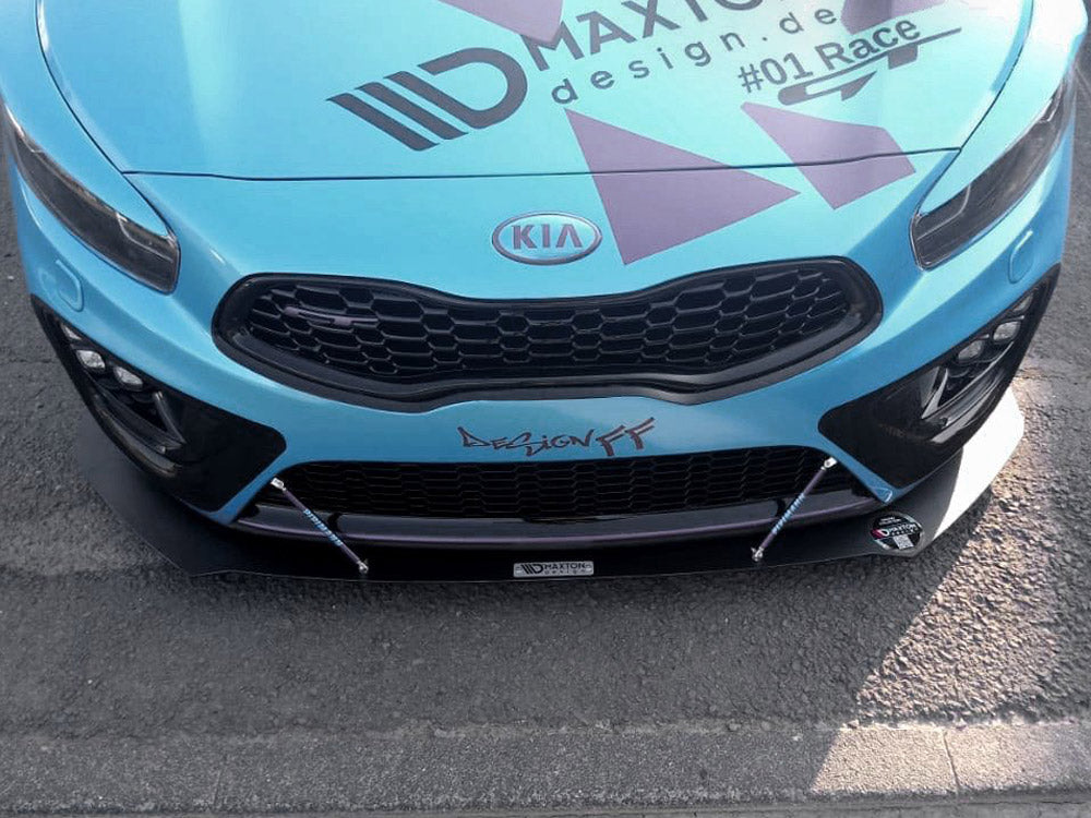 Maxton Design Front Racing Splitter KIA Cee'd GT MK2 (2013-2018) - KI-CE-2-GT-CNC-FD1A - Image 2