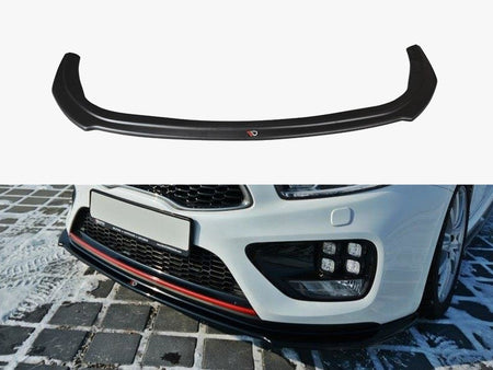 Maxton Design Front Splitter V.1 KIA Cee'd GT MK2 (2013-2018) - KI-CE-2-GT-FD1G - Image 1