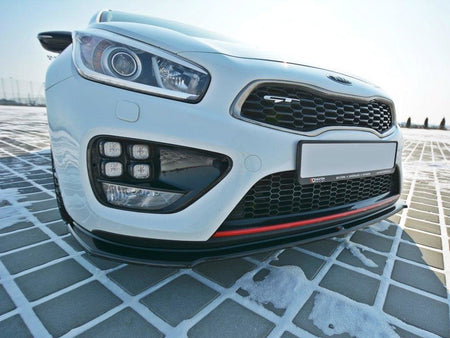 Maxton Design Front Splitter V.1 KIA Cee'd GT MK2 (2013-2018) - KI-CE-2-GT-FD1G - Image 3