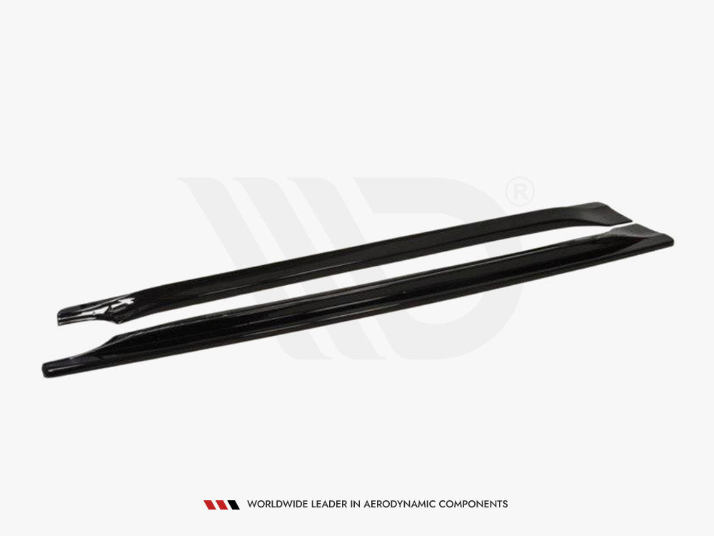 Side Skirts Diffusers JEEP Grand Cherokee WK2 Summit Facelift - Carbon Look