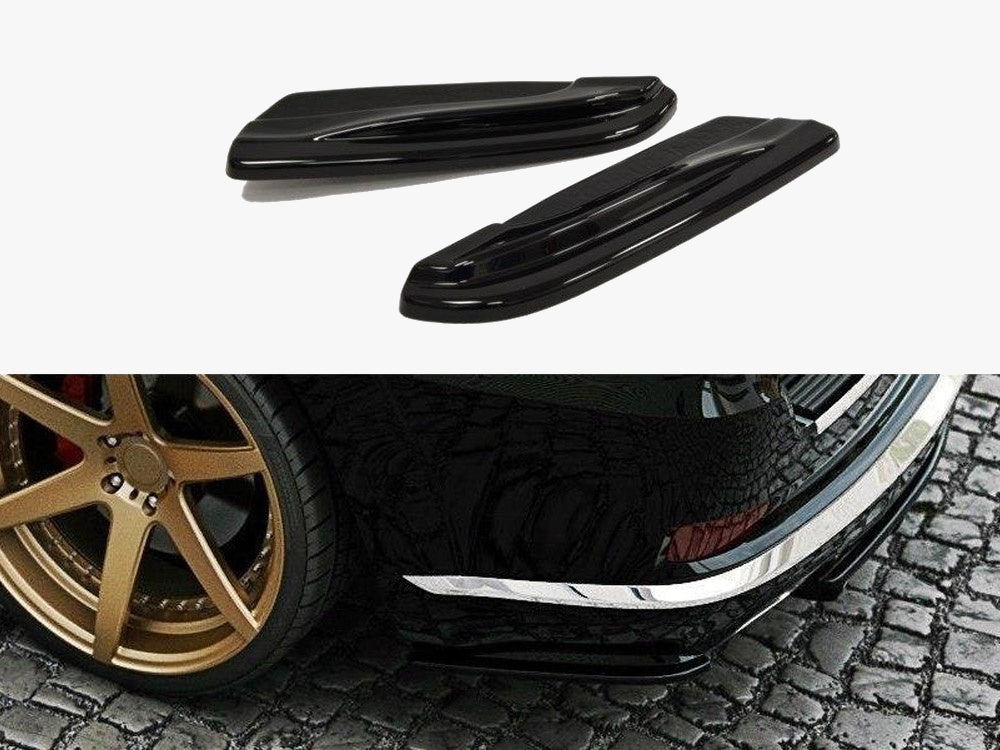 Rear Side Splitters JEEP Grand Cherokee WK2 Summit Facelift - Carbon Look