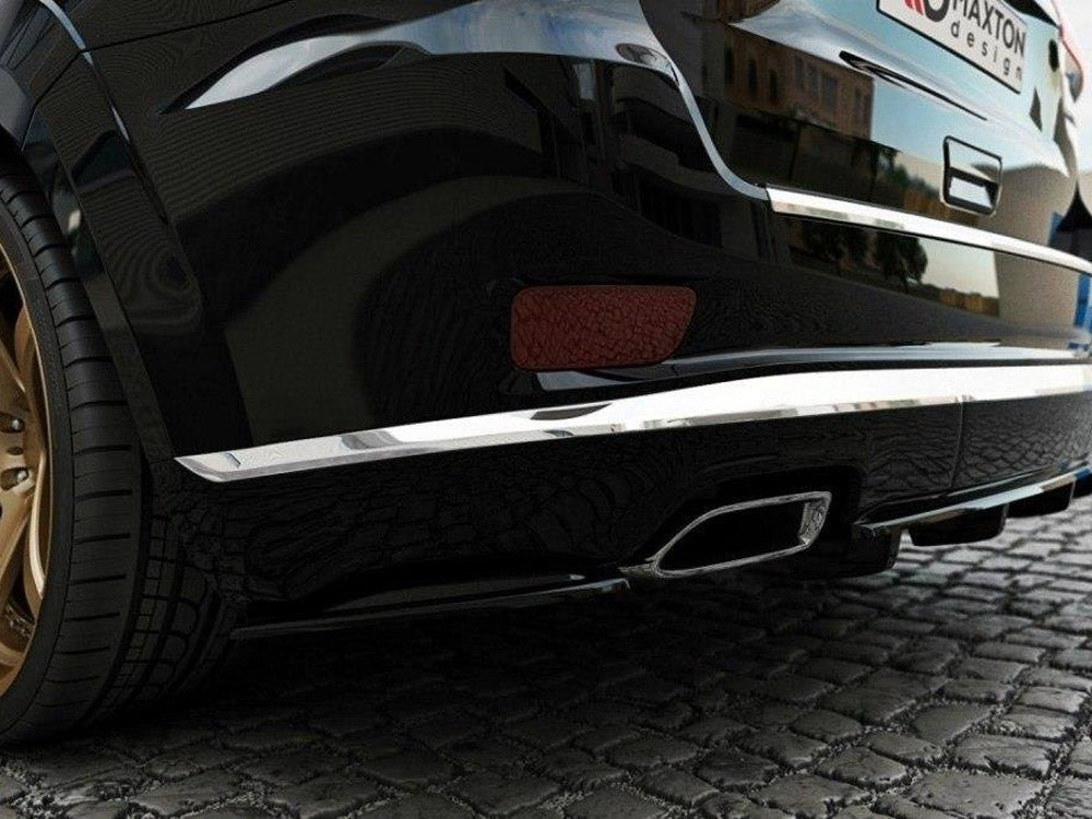 Rear Side Splitters JEEP Grand Cherokee WK2 Summit Facelift - Carbon Look