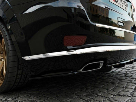 Rear Side Splitters JEEP Grand Cherokee WK2 Summit Facelift - Carbon Look