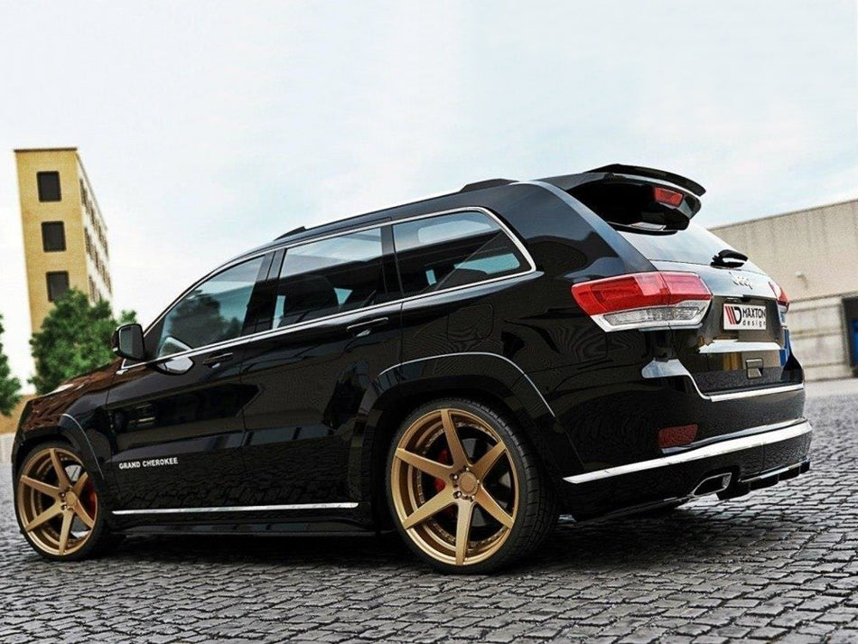 Maxton Design Rear Side Splitters JEEP Grand Cherokee WK2 Summit Facelift - Carbon Look - JE-GC-4F-SU-RSD1C - Image 2