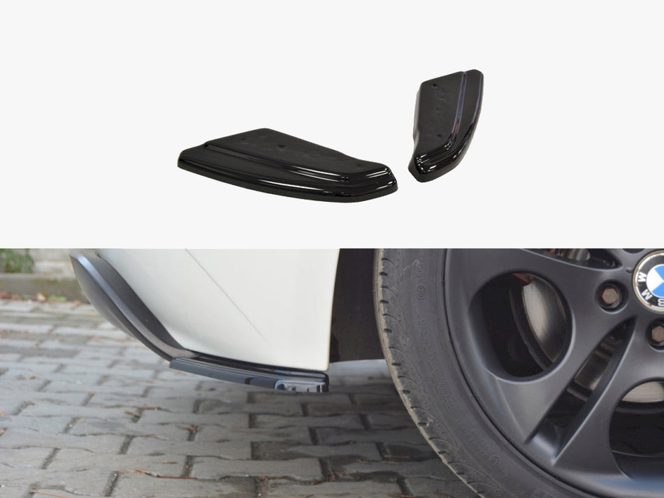 Maxton Design Rear Side Splitters Bmw Z4 E85 / E86 (Preface) - Carbon Look - BM-Z4-85-RSD1C - Image 1