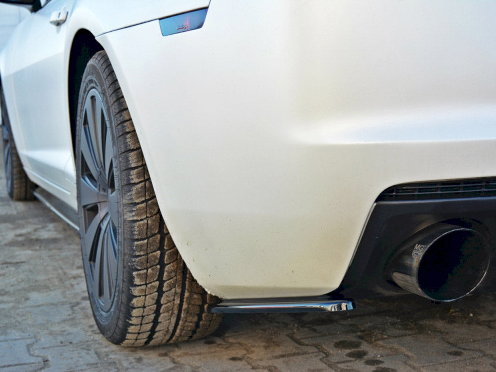 Rear Side Splitters Chevrolet Camaro V SS - US Version (Preface) (2009-13) - Textured