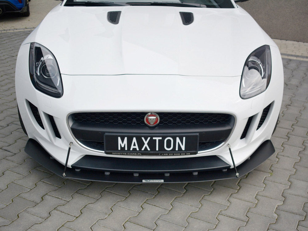 Maxton Design Front Racing Splitter Jaguar F Type (2013-16) - JA-F-TYPE-1-CNC-FD1A - Image 1