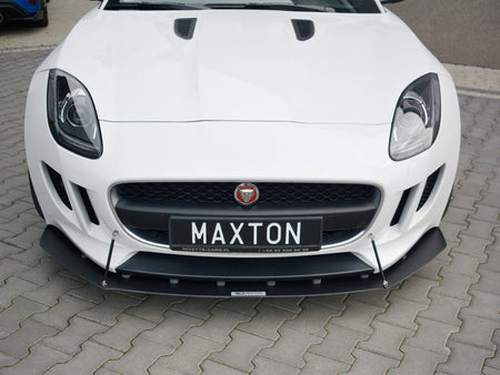Maxton Design Front Racing Splitter Jaguar F Type (2013-16) - JA-F-TYPE-1-CNC-FD1A - Image 1