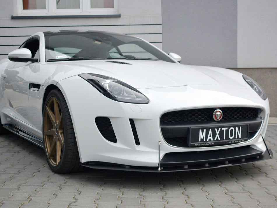 Maxton Design Front Racing Splitter Jaguar F Type (2013-16) - JA-F-TYPE-1-CNC-FD1A - Image 2
