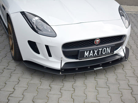 Maxton Design Front Racing Splitter Jaguar F Type (2013-16) - JA-F-TYPE-1-CNC-FD1A - Image 3