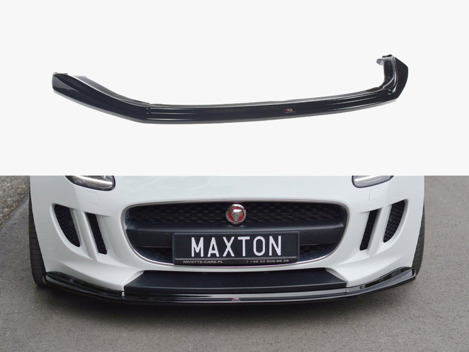 Maxton Design Front Splitter V.1 Jaguar F Type (2013-16) - JA-F-TYPE-1-FD1G - Image 1