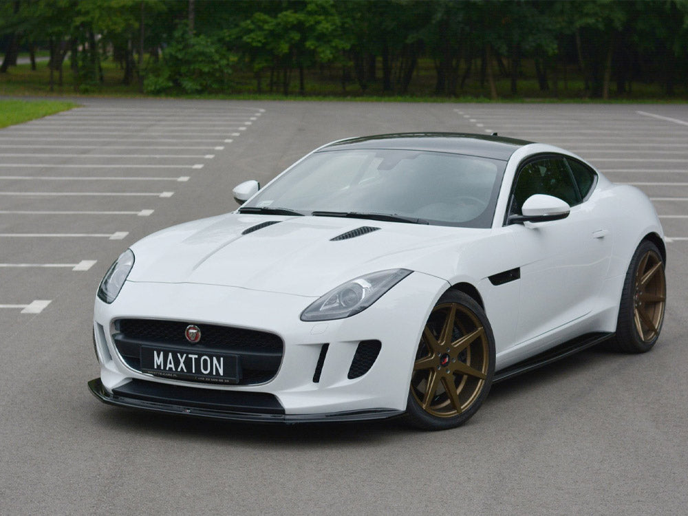 Maxton Design Front Splitter V.1 Jaguar F Type (2013-16) - JA-F-TYPE-1-FD1G - Image 2