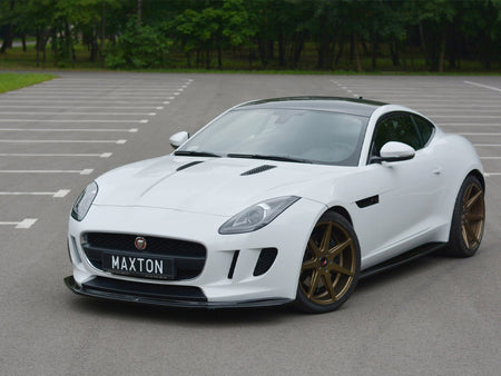 Maxton Design Front Splitter V.1 Jaguar F Type (2013-16) - JA-F-TYPE-1-FD1G - Image 2