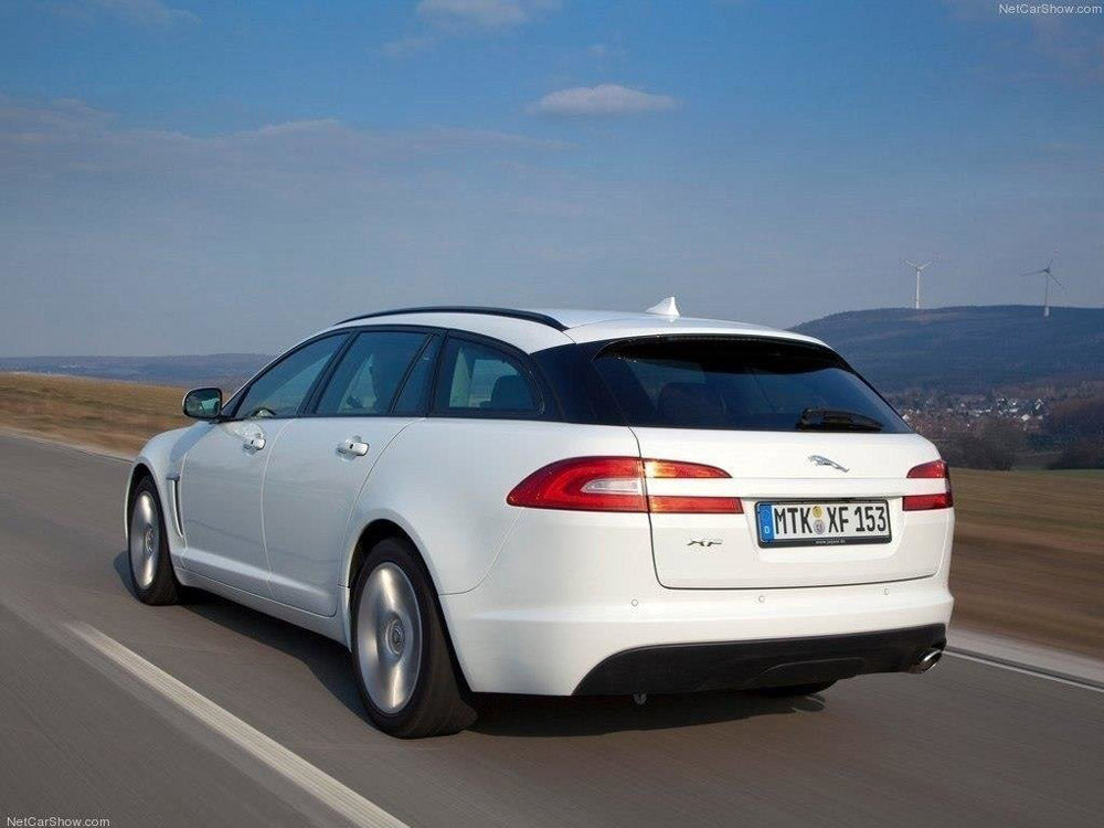 Rear Side Splitters Jaguar XF X250 Sportbrake - Carbon Look