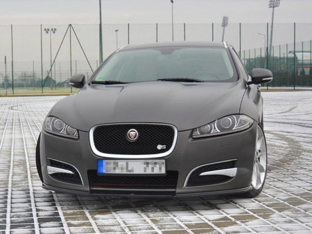 Maxton Design Front Splitter Jaguar XF (X250) Mk1 Sportbrake S-Pack (2012-2015) - JA-XFS-1F-SB-FD1G - Image 2