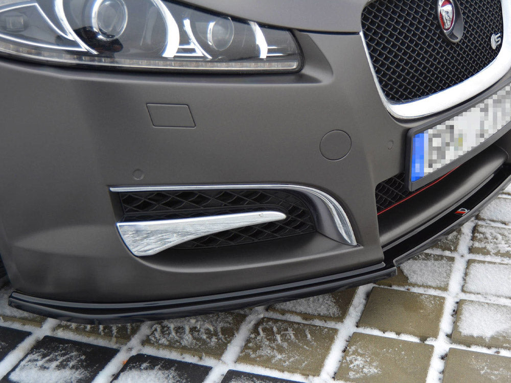 Maxton Design Front Splitter Jaguar XF (X250) Mk1 Sportbrake S-Pack (2012-2015) - JA-XFS-1F-SB-FD1G - Image 4
