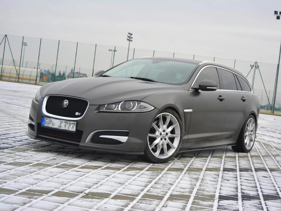 Maxton Design Side Skirts Splitters Jaguar XF (X250) MK1 Sportbrake S-pack (2012-2015) - JA-XFS-1F-SB-SD1G - Image 2