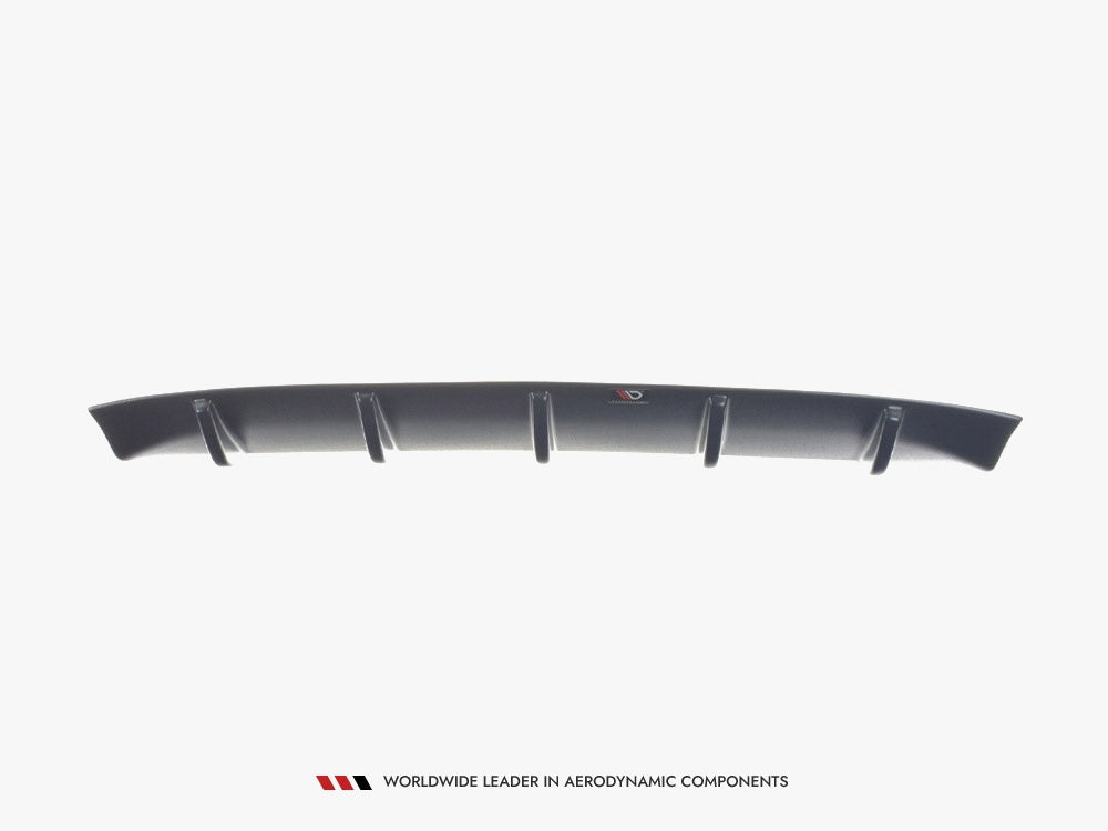 Maxton Design Rear Valance Jaguar XF- R - Carbon Look - JA-XFR-1-RS1C - Image 1