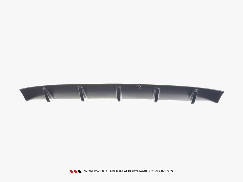 Maxton Design Rear Valance Jaguar XF- R - Carbon Look - JA-XFR-1-RS1C - Image 1