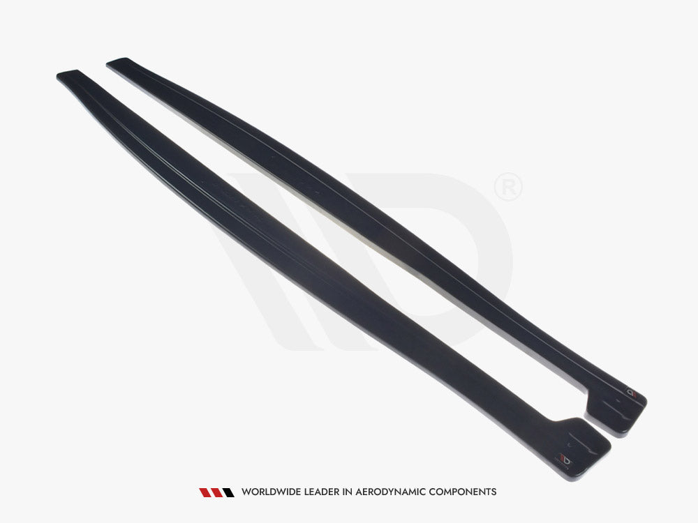 Maxton Design Side Skirts Diffusers Jaguar XF- R (2007-2011) - Textured - JA-XFR-1-SD1T - Image 4