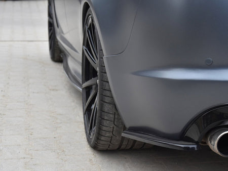 Maxton Design Rear Side Splitters Jaguar XF- R (2007-2011) - Textured - JA-XFR-1-RSD1T - Image 2