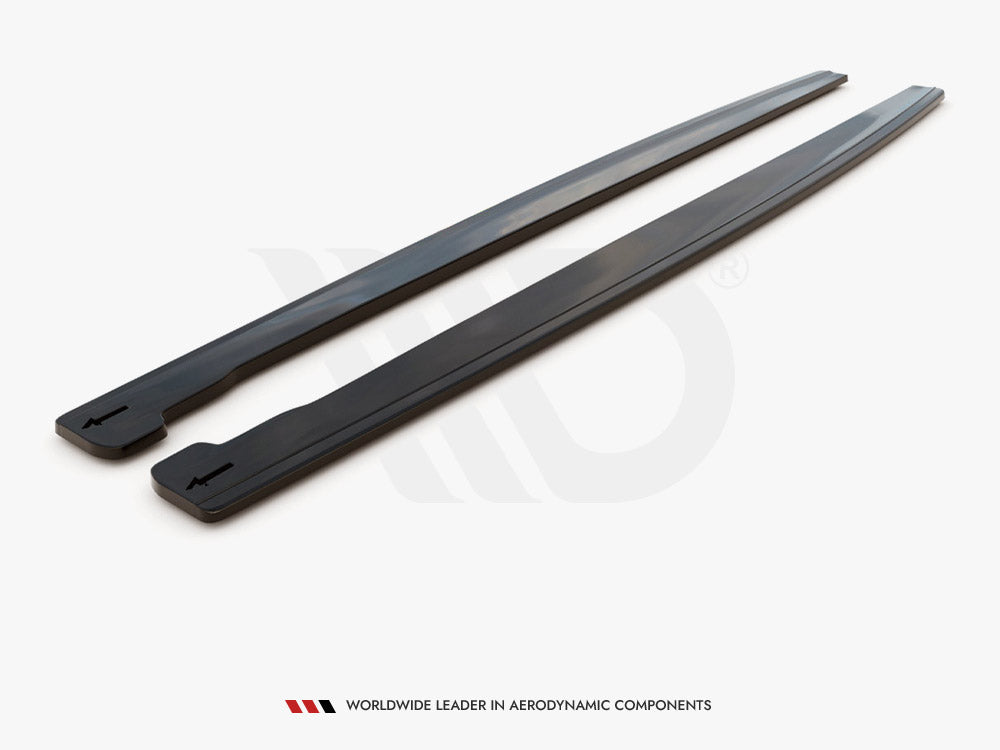 Maxton Design Side Skirts Splitters Jaguar XJ X351 Facelift (2015-2019) - Textured - JA-XJ-4-SD1T - Image 6