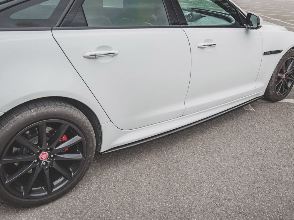 Maxton Design Side Skirts Splitters Jaguar XJ X351 Facelift (2015-2019) - Textured - JA-XJ-4-SD1T - Image 4