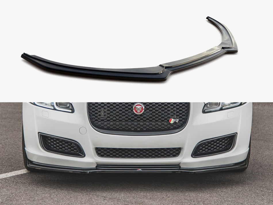 Maxton Design Front Splitter Jaguar XJ X351 Facelift (2015-2019) - JA-XJ-4F2-FD1G - Image 1