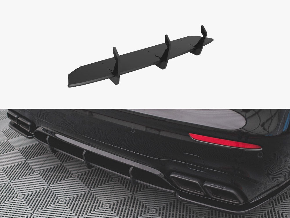 Maxton Design Street PRO Rear Diffuser Mercedes E63 AMG Estate / Sedan S213 / W213 (2017-2021) - ME21363ESCNC-RS1B - Image 1