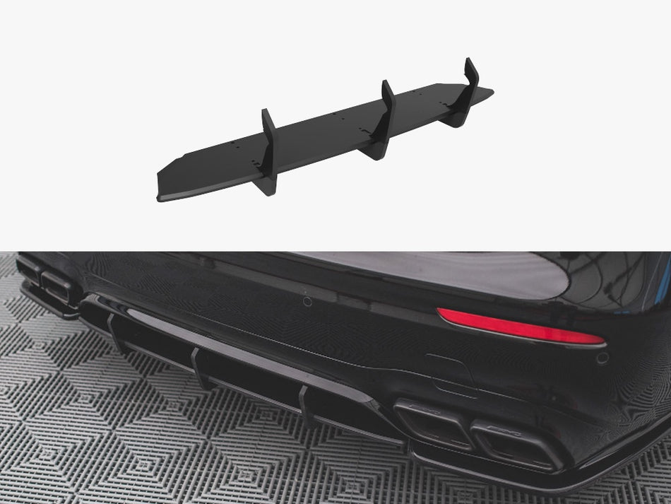Maxton Design Street PRO Rear Diffuser Mercedes E63 AMG Estate / Sedan S213 / W213 (2017-2021) - ME21363ESCNC-RS1B - Image 1