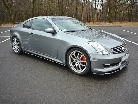 Maxton Design Side Skirts Splitters  Infiniti G35 Coupe (2003-2007) - Carbon Look - IN-G35-C-SD1C - Image 2