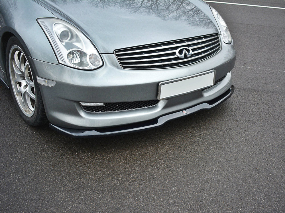 Maxton Design Front Splitter V.1 Infiniti G35 Coupe (2003-2007) - Textured - IN-G35-C-FD1T - Image 4