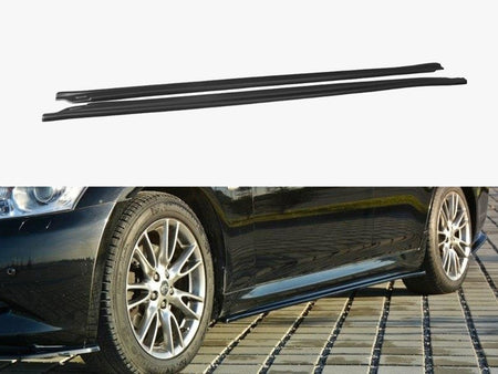 Maxton Design Side Skirts Diffusers Infiniti G37 Sedan - Carbon Look - IN-G37-S-SD1C - Image 1