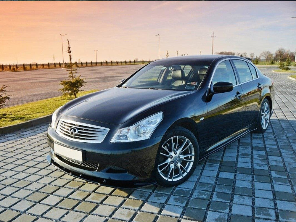 Side Skirts Diffusers Infiniti G37 Sedan - Carbon Look