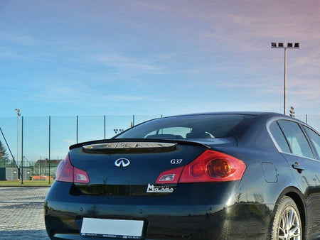 Spoiler CAP Infiniti G37 Sedan - Textured