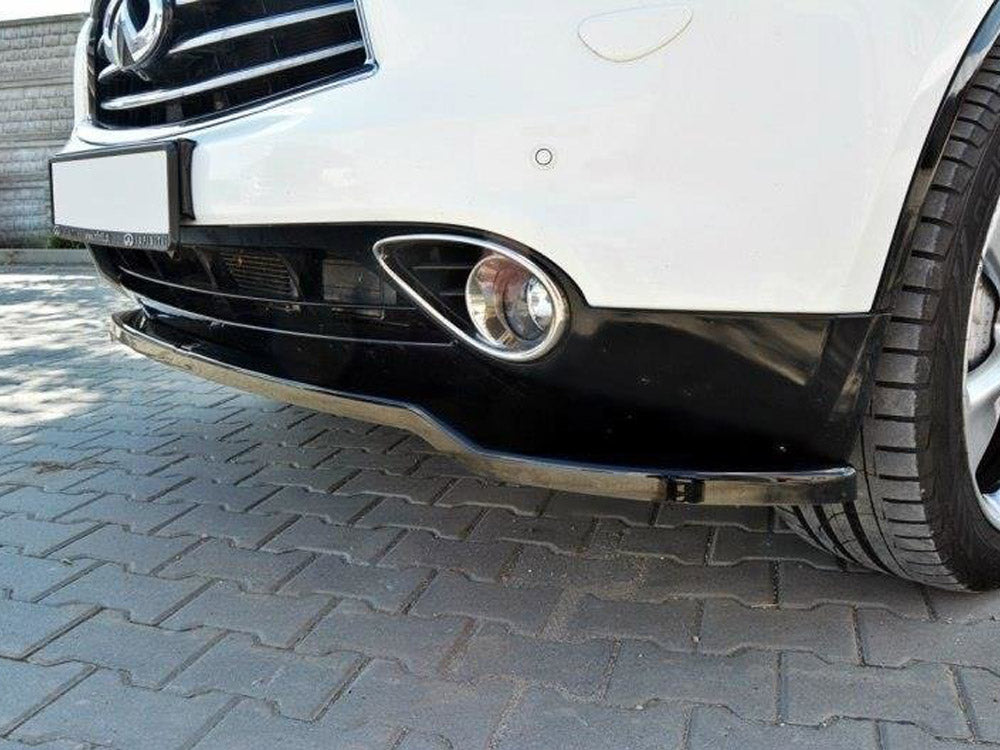 Front Splitter V.1 Infiniti QX70 - Carbon Look