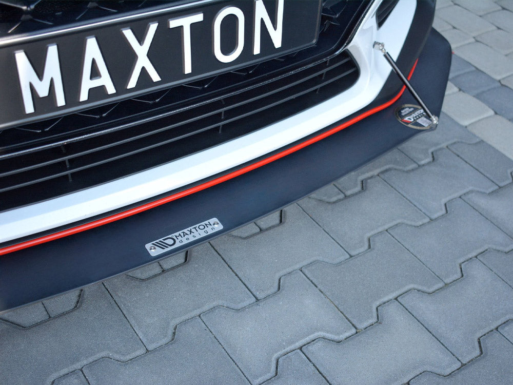Maxton Design Front Racing Splitter Hyundai I30 MK3 N (2017-2020) - HY-I30-3-N-CNC-FD1A - Image 4