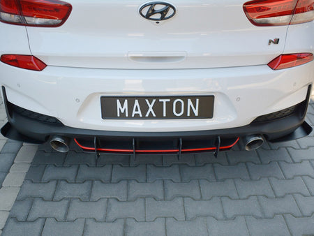 Maxton Design Rear Diffuser Hyundai I30 MK3 N (2017-2020) - HY-I30-3-N-CNC-RS1A - Image 3