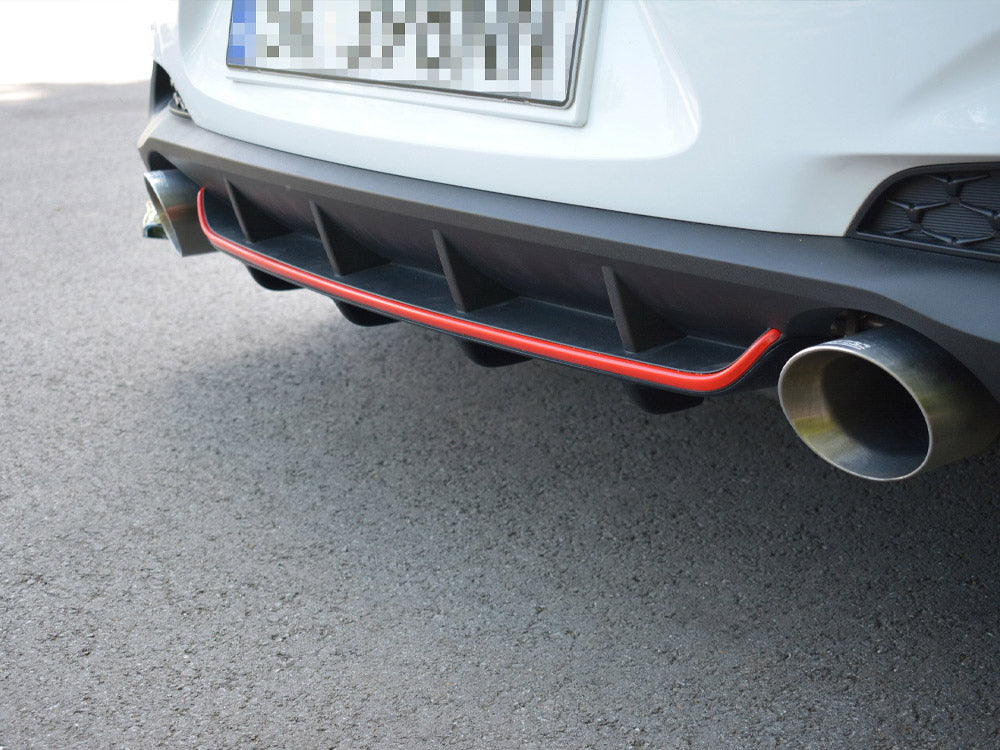 Maxton Design Rear Valance Hyundai I30 Mk3 N - Carbon Look - HY-I30-3-N-RS1C - Image 4