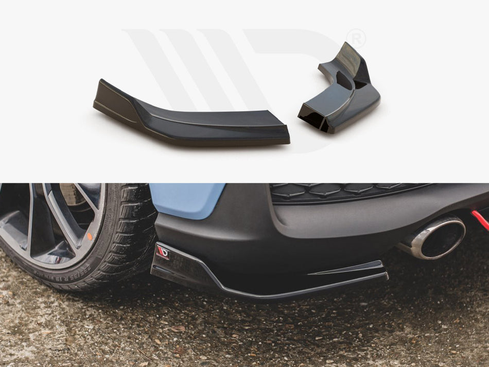 MAXTON DESIGN Rear Side Splitters V.3 Hyundai I30 N MK3 Hatchback (2017-2020)