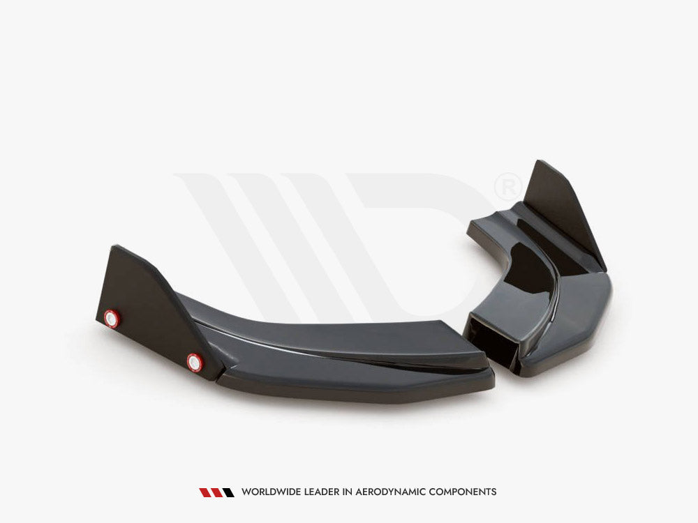 Maxton Design Rear Side Splitters V.6 + Flaps Hyundai I30 N Mk3 Hatchback - HY-I30-3-N-RSD6G+RSF - Image 6