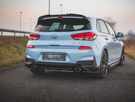Maxton Design Rear Side Splitters V.7 + Flaps Hyundai I30 N Mk3 Hatchback - HY-I30-3-N-RSD7G+RSF - Image 2