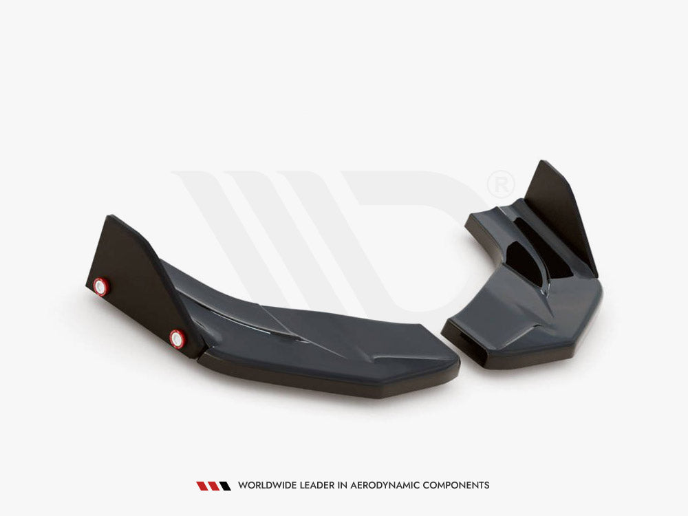 Maxton Design Rear Side Splitters V.7 + Flaps Hyundai I30 N Mk3 Hatchback - HY-I30-3-N-RSD7G+RSF - Image 6