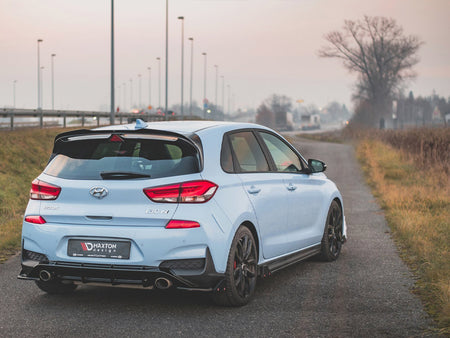 Maxton Design Side Skirts Diffusers V.5 + Flaps Hyundai I30 N Mk3 / Mk3 FL Hatchback / Fastback - HY-I30-3-N-SD5G+SF - Image 2